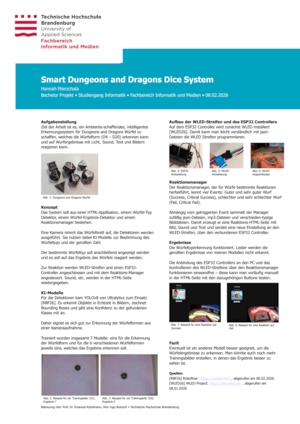 Smart Dungeons and Dragons Dice System