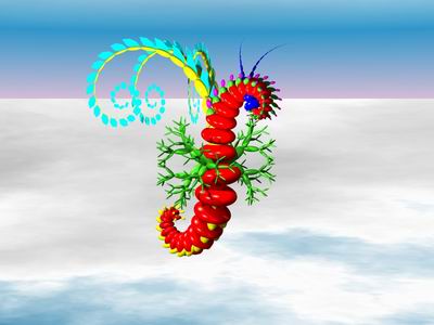 Airhorse generetad with lparser + povray