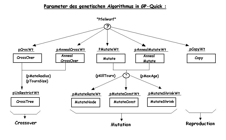 Parameter des GP-Quick Parameter des GP-Quick