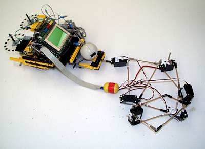 Servorium mit Eyebot und Odometrie Servorium mit Eyebot und Odometrie